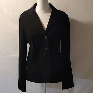 CHAPS DENIM BLACK JACKET